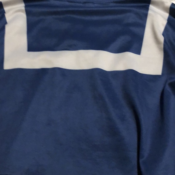 Blue, White, and Red Cropped Top - Picture 3 of 3